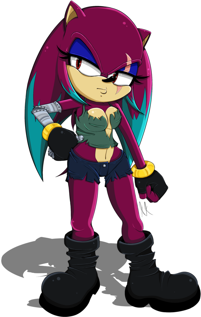 By Keidakennedy - Gual The Hedgehog (718x1113)