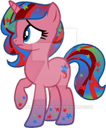 Universe Pony Trade By Monkfishyadopts - Pony (400x462)