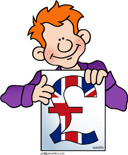 Money Clipart Phillip Martin - Phillip Martin Clipart British (540x648)