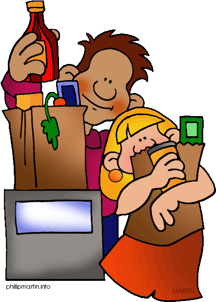 Phillip Martin, Drives Clipart - Food Drive At School Clipart (466x648)