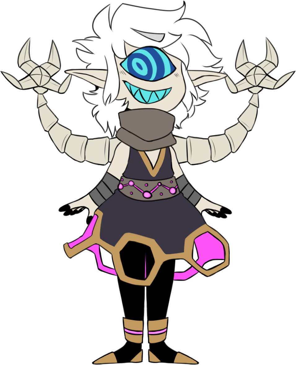 Design Trade- Guardian Stalker Gijinka By Webbisnekki - Comics (956x1179)