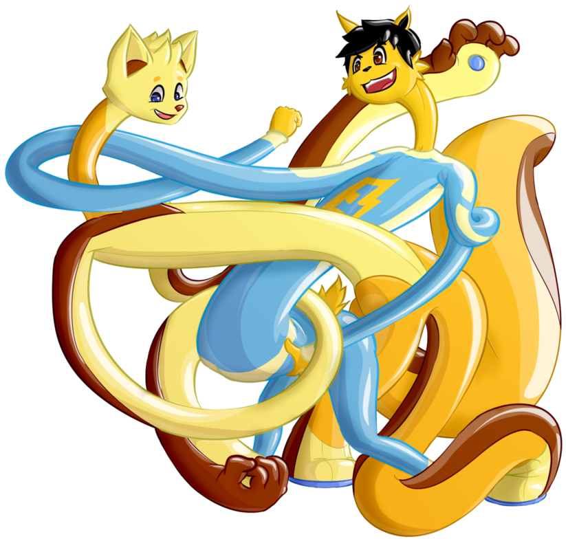 When Elastifurs Have Free Time - Cartoon (894x894)