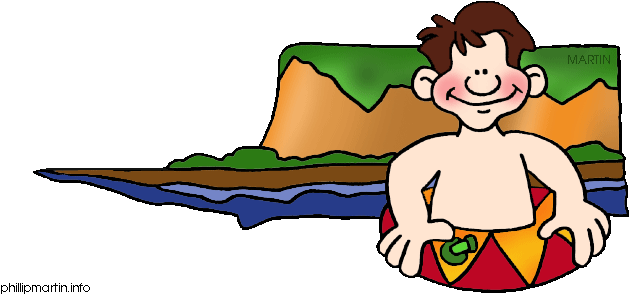 Ocean Clipart Phillip Martin - Landscape (648x319)