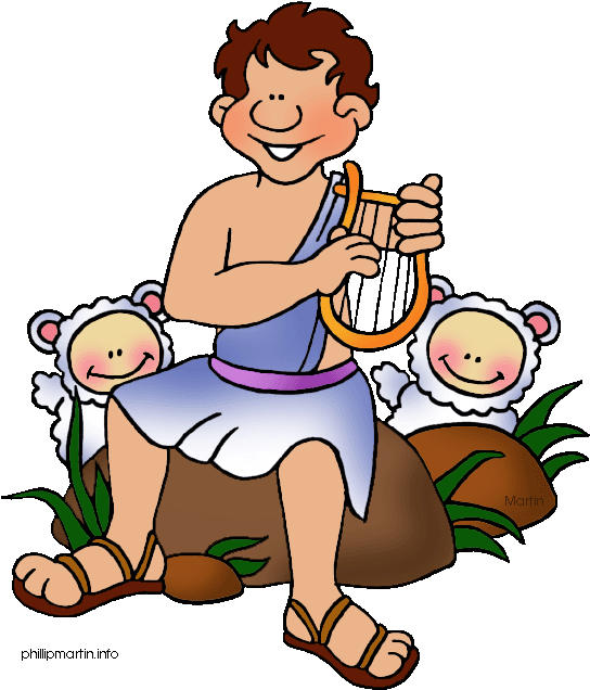 Prophecy Clipart Phillip Martin - King David Clip Art (583x648)