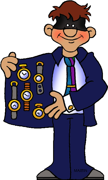 Criminal Justice Clip Art By Phillip Martin, Fraud - Criminal Clipart Transparent (390x648)