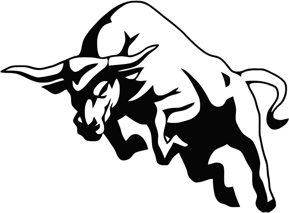 Ox Clipart Male Cow - Charging Bull Drawing (1023x775)