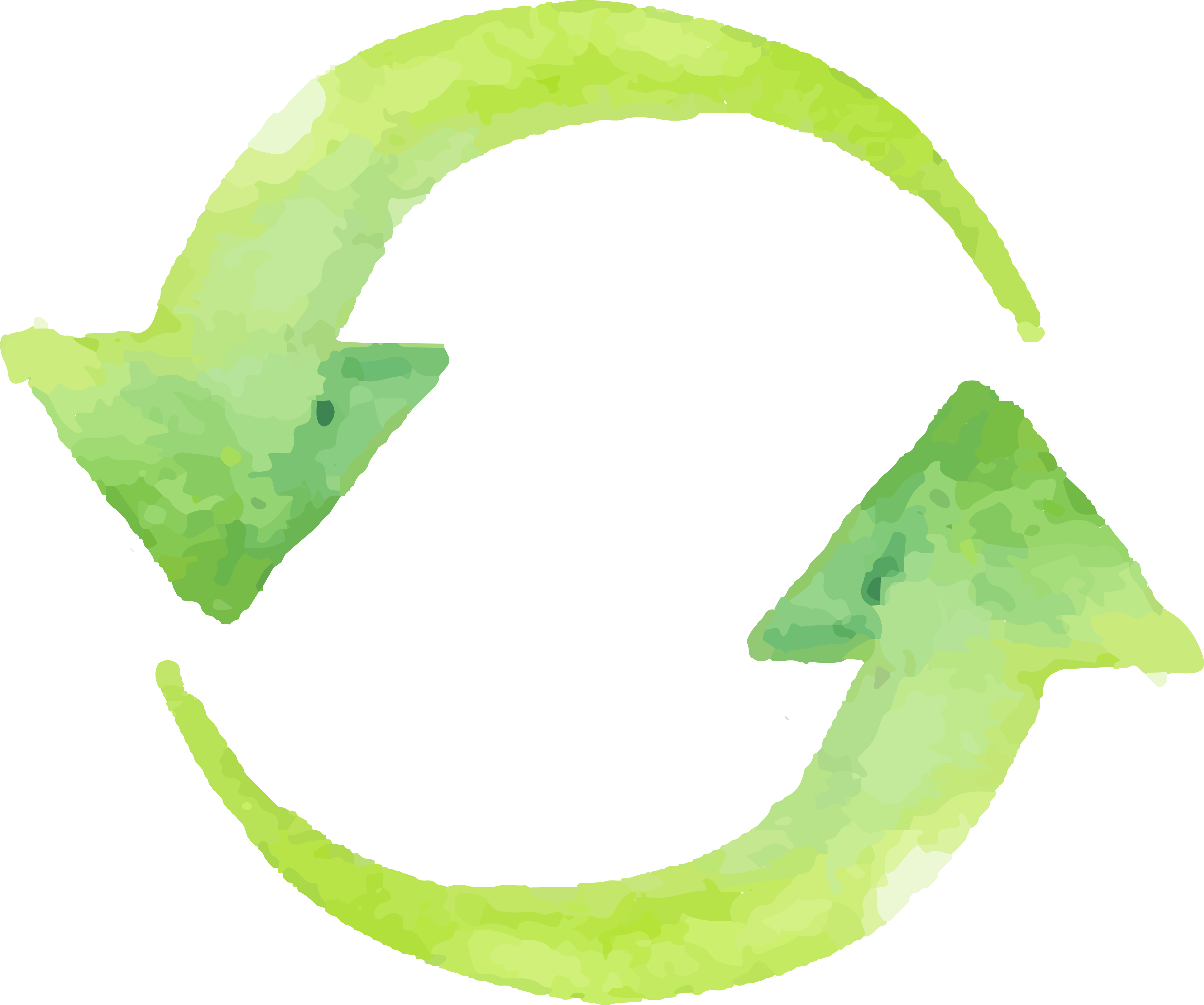 Green Fresh Water Arrow - Illustration (4584x3827)