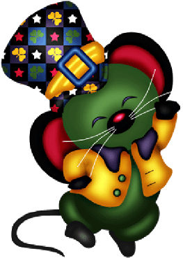 Green Mouse Race Car Clipart - Cartoon (400x400)
