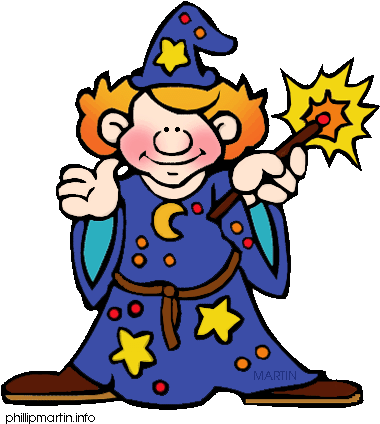 Magician Folklore Clipart Free Clipart Images - Magician Clipart (413x450)
