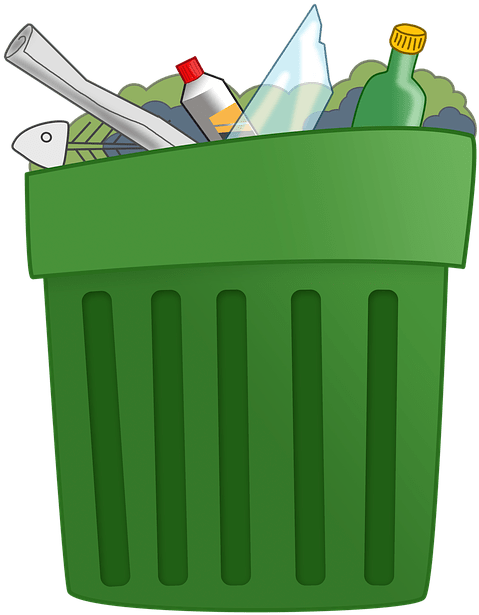 Bote De Basura Png (536x640)