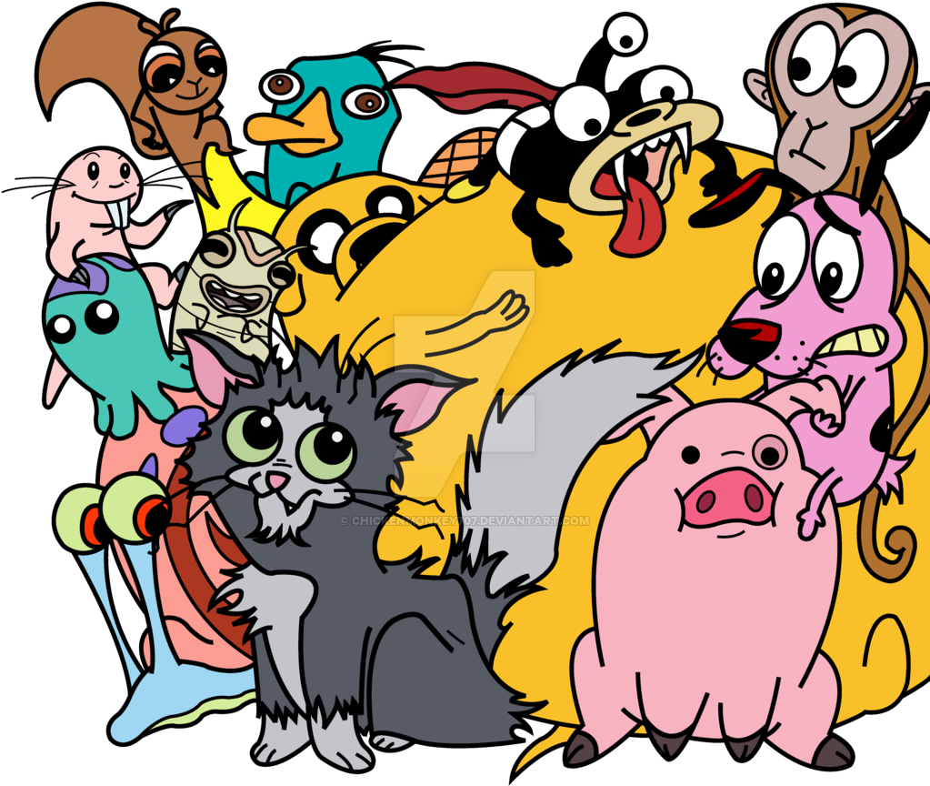 Cartoon Pets By Chickenmonkey707 Cartoon Pets By Chickenmonkey707 - Pets Cartoon Png (1024x901)