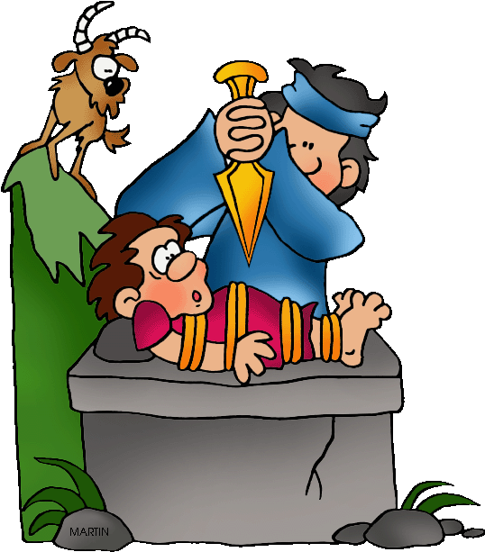 Bible Clip Art By Phillip - Isaac Bible Clip Art (579x648)