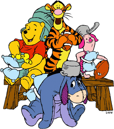 Best Of Friendship Clip Art - Eeyore Christmas Coloring Pages (375x439)