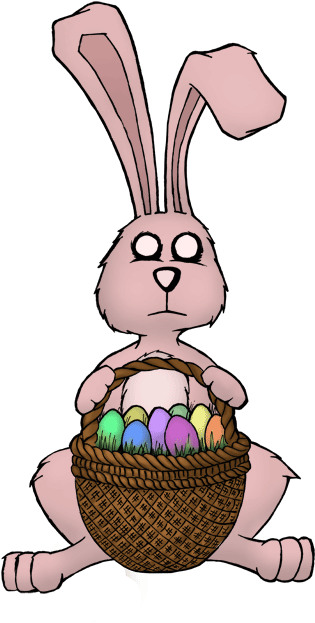 Easter Bunny - Cartoon (466x720)