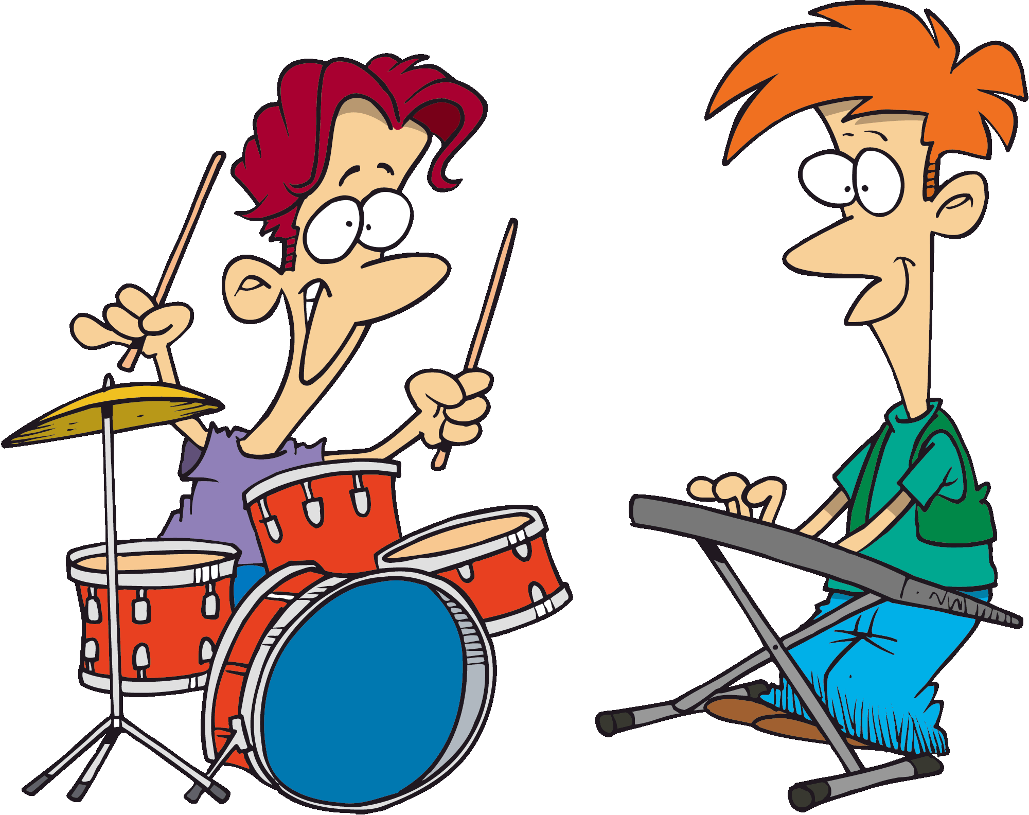Clip Art Jazz Band - Band Clip Art (2000x1584)