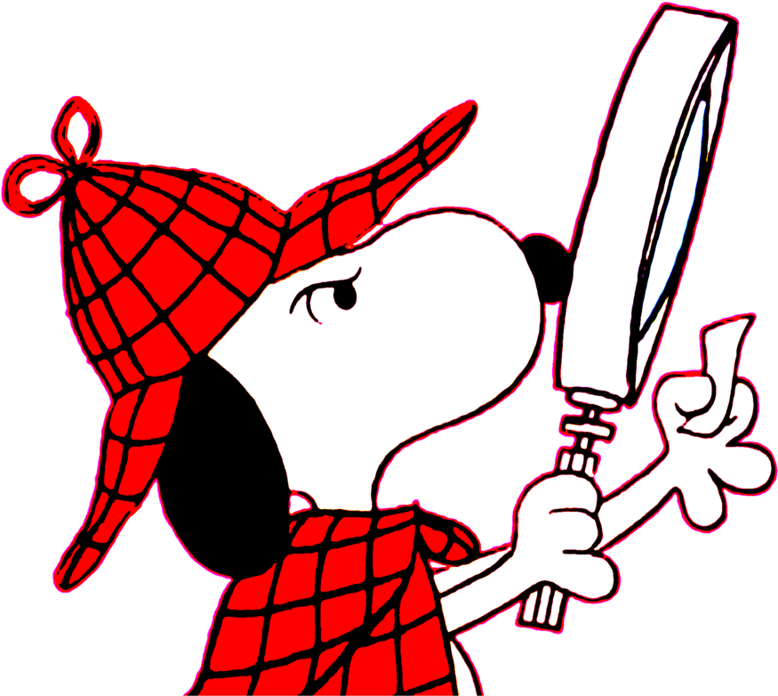 Sherlock Snoopy By Bradsnoopy97 - Cartoon (1008x792)