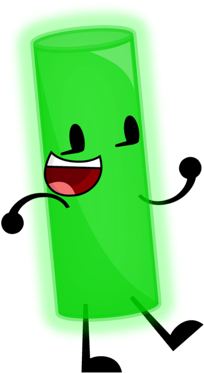 Glowstick Pose - Glowstick Clipart (452x766)