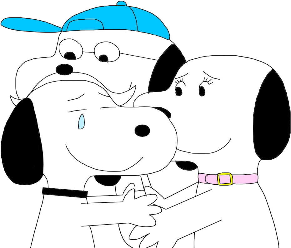 Snoopy Reunites With His Parents By Marcospower1996 - Cartoon (1280x960)