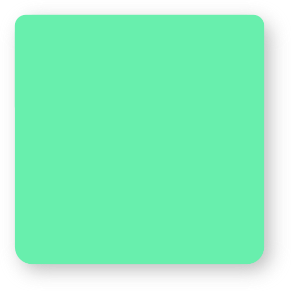 How To Set Use Green Square Rounded Corners Svg Vector - Png Transparent Rounded Corner (600x600)