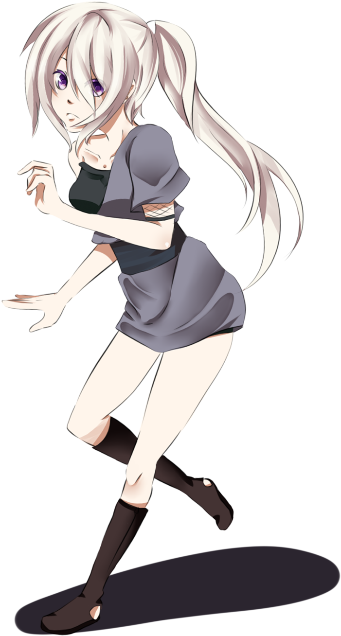 Naruto Oc - Naruto Oc Female White Hair (900x1443)