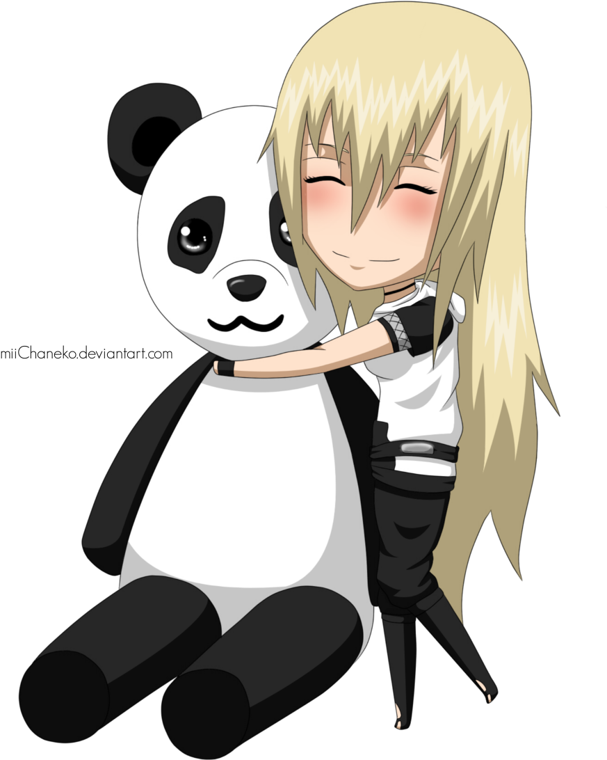 Chibi Sayuri With Panda By Miichaneko - Chibi (1200x1200)