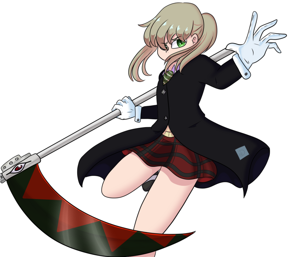 Maka Albarn Anime Soul Eater Manga Character - Soul Eater Maka Png (927x862)