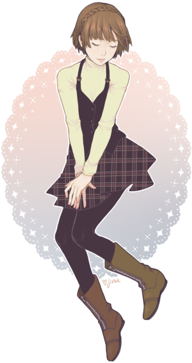 Persona 5 Makoto Transparent (500x731)