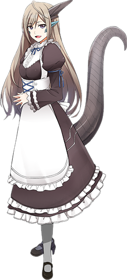 Myuu The Ryu Jin By Fu Reiji - Monster Musume Ryu Jin (249x549)