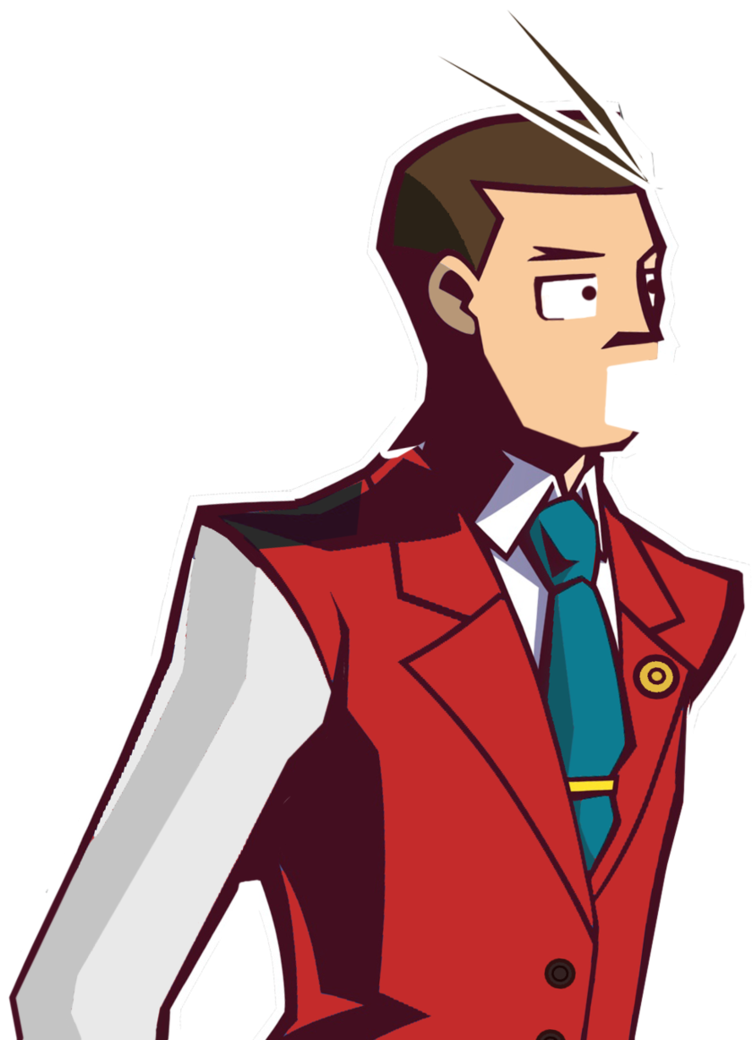 Apollo Justice Shock - Cartoon (761x1051)