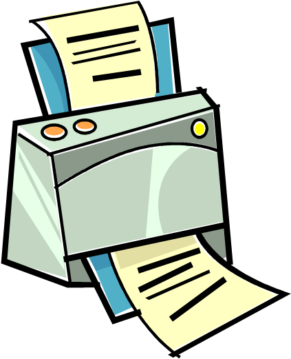 Fax Machine - Fax Machine (426x529)