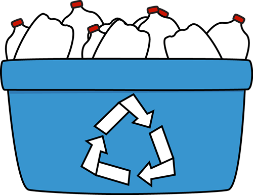 Plastic Container Clipart - Taking Care Of The Environment Grade 1 (500x386)