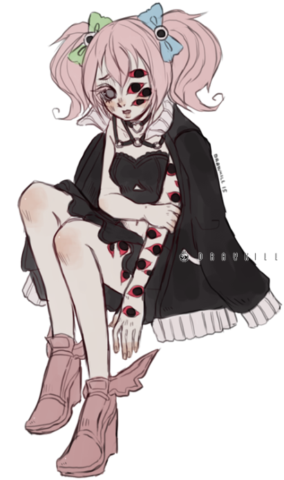 Black Order, Creepy Drawings, Monster Girl, Awesome - Art (500x694)