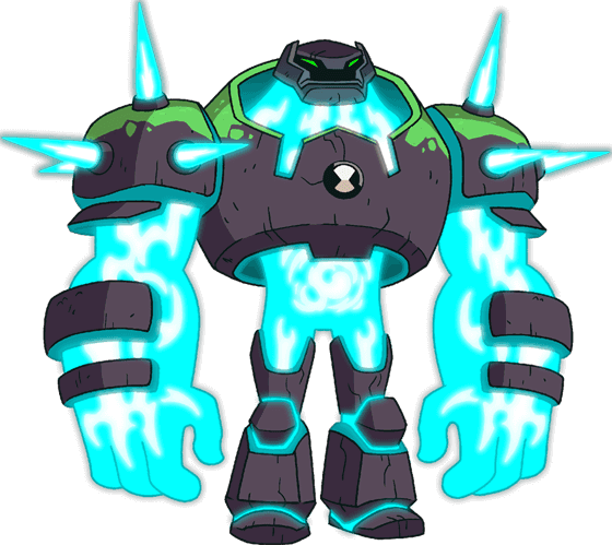 Shock Rock - Ben 10 Reboot Omni Enhanced Aliens (560x499)