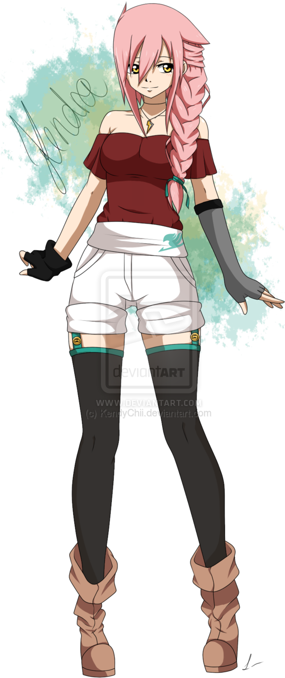 Hi, My Name Is Kendra Arley - Anime Fairy Tail Oc (600x1378)
