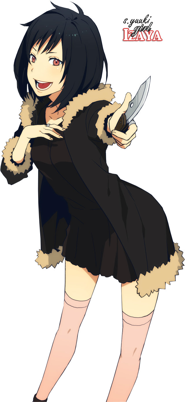 [render] Izaya Orihara - Izaya Orihara Female Version (699x1390)