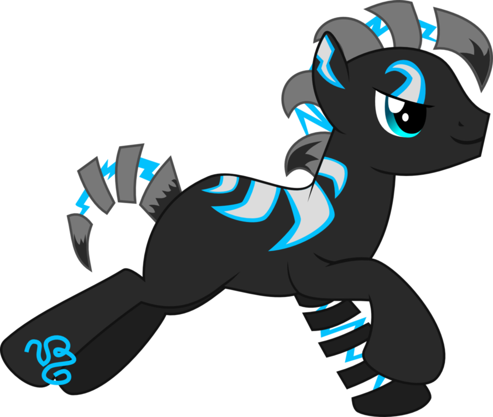 Running Static Shock By Vinylbecks - Cartoon (971x823)