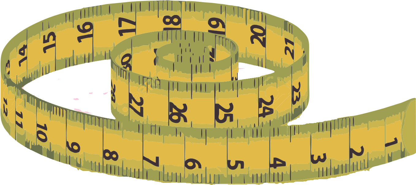Measure Tape - Tape Measure (1357x618)