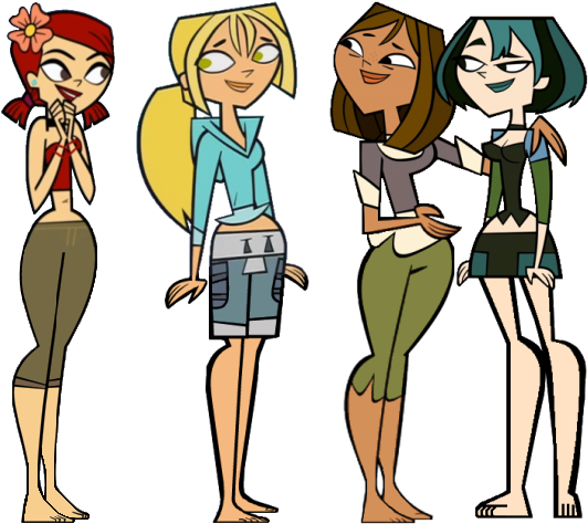 Bbff By Tdgirlsfanforever - Total Drama Island Bridgette (558x493)
