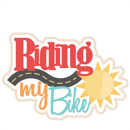 Riding My Bike Svg Scrapbook Title Bike Svg Cut File - Scrapbooking (432x432)