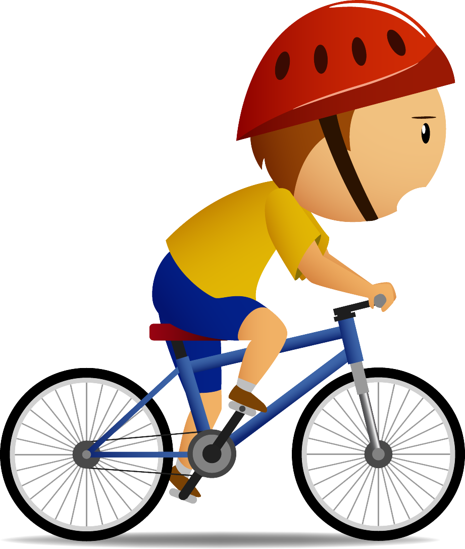 Ride A Bike Png (921x1086)