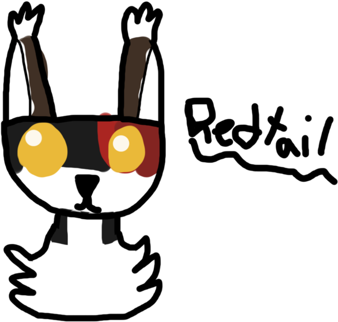 Redtail By Shocklikethunder Redtail By Shocklikethunder - Cartoon (999x799)