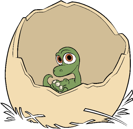 Drawn Dinosaur Transparent - Dinosaur Baby Clip Art (561x556)