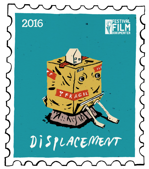 Documentary Film Festival Based In Jogjakarta, Happened - Documentary Stamp Clipart Png (500x579)