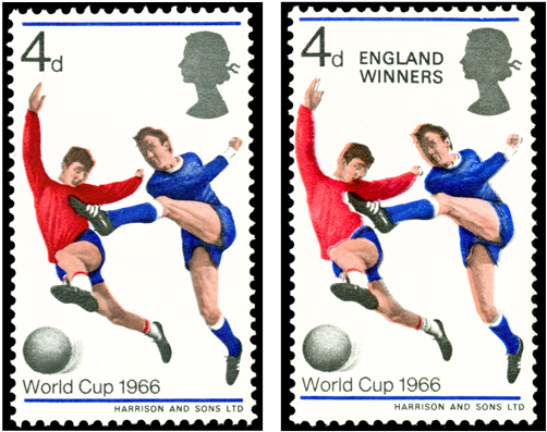 David Gentleman's Designs For The 4d 1966 Football - Soccer Syndrome By John Moynihan (538x425)