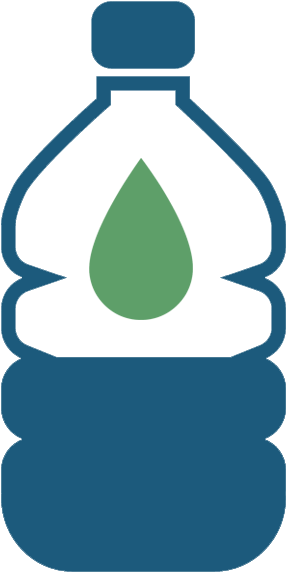 Plastic Bottles Clipart Filled - Plastic Bottle (900x571)