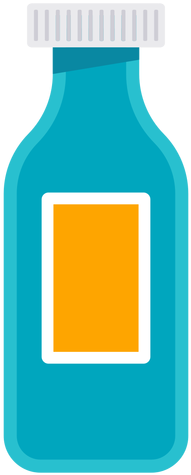 Medical Vial Icon Transparent Png - Frascos Flat Design Png (512x512)
