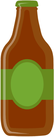 Amber Beer Steinie Bottle Transparent Png - Beer (512x512)