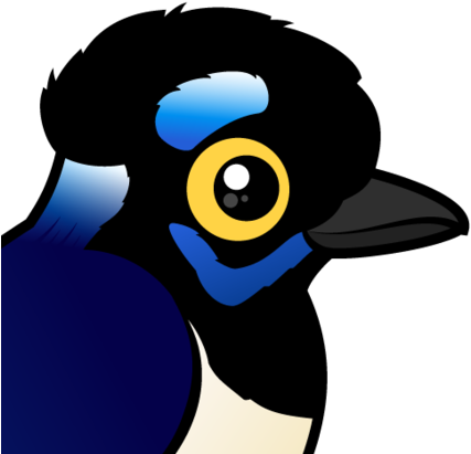 Crow Clipart Urraca - Crow (440x440)