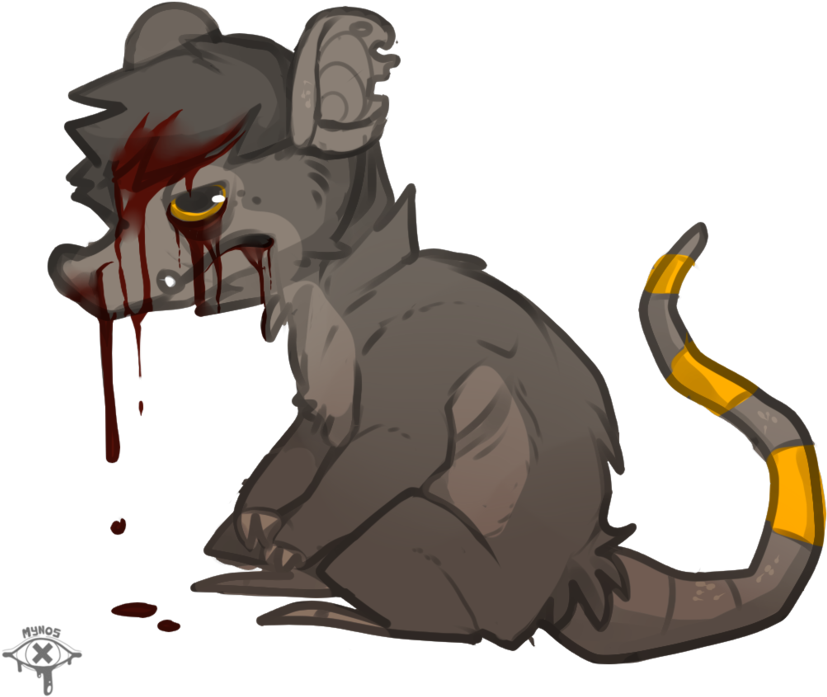 Dirty Little Rat By Fettergeist - Illustration (900x782)