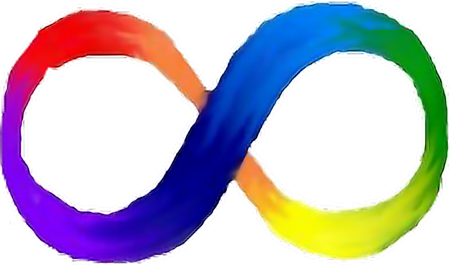Sign In To Save It To Your Collection - Rainbow Colored Infinity Sign (904x532)